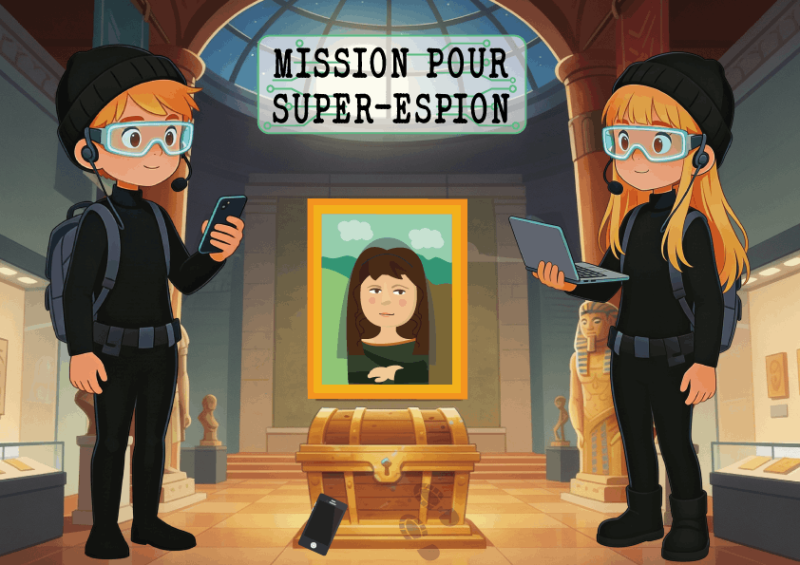 enquête espion pour enfant