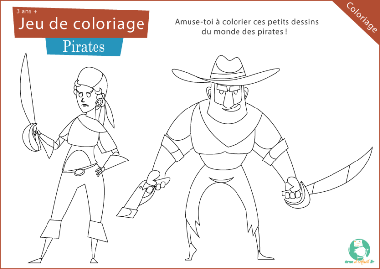 Coloriage des Pirates gratuit à Imprimer en Illimité