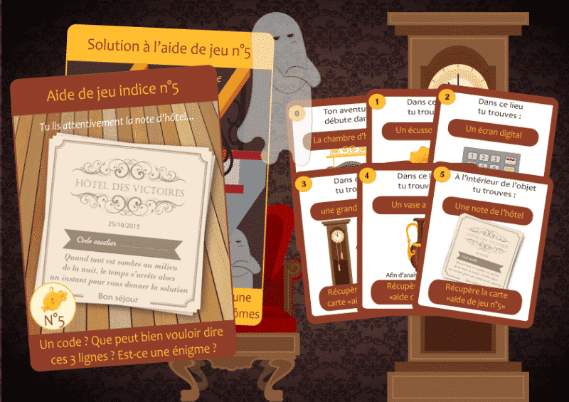 Escape game - Le mystère de l'hôtel des Victoires (10/12 ans)