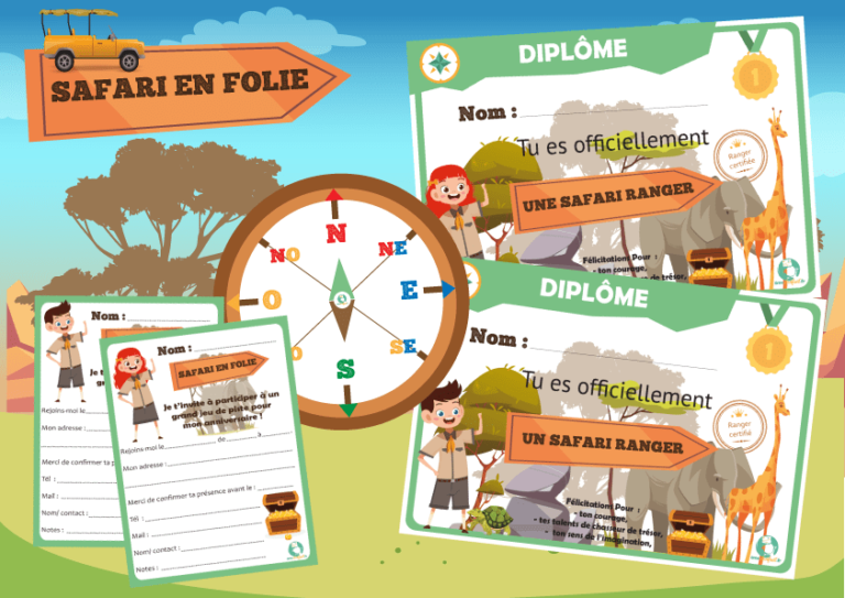 Jeu De Piste 10 Ans Gratuit